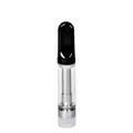 1mL 510 Push Top Black Tip Vape Cartridge