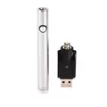 Silver 510 Thread Battery Variable Twist