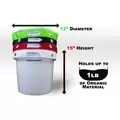 5 Gallon Full Mesh 4 Bag Kit