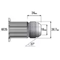 KF25 Male JIC Adapter
