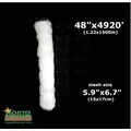 Hortomallas Professional Grade Vegetable Support Trellis Netting Roll 4-Feet By 4920-Feet