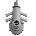 Knight Equipment Dial 4 Selector Assembly Grey Venturi 1 GPM - KP1H