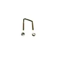 U-Bolt - 1.25-1.33 W/ Flange Nuts - 500-Box