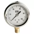 Netafim Liquid Filled Pressure Gauge 0 - 100 PSI