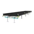 BOTANICARE SLIDE BENCH: 4FT WIDE x 43.5FT LONG x 30IN HIGH, TRILOCK