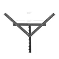 Crossarm - 36" V Style 1 Slot EA Side-3 Extra Notch At 4''-8'' And 16'' EA. Side