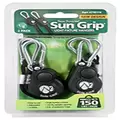 Sun Grips Push Button Light Hangers 1/8 in – Black