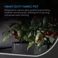 Heavy Duty Reusable Fabric Pots - 5 Gallon - 5-Pack