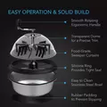 Bud Bowl Trimmer, Twist Spin Cut with Clear Visibility Dome, 16-Inch
