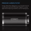 Duct Carbon Filter, Australian Charcoal, 6-Inch