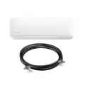 Mrcool DIY 4th Gen 18K BTU Ductless Mini-Split Heat Pump-1.5 Ton-22 SEER-w/ Wall Mount Air Handler