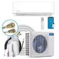 Mrcool DIY 4th Gen 12K BTU-1 Ton-22 SEER-Ductless Mini-Split Heat Pump Complete System