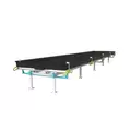 BOTANICARE SLIDE BENCH: 4FT WIDE x 10.5FT LONG x 20IN HIGH, TRILOCK