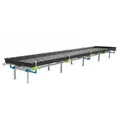 BOTANICARE SLIDE BENCH: 4FT WIDE x 13.5FT LONG x 12IN HIGH, TRILOCK