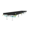 BOTANICARE SLIDE BENCH: 4FT WIDE x 14.5FT LONG x 30IN HIGH, TRILOCK
