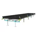 BOTANICARE SLIDE BENCH: 4FT WIDE x 19.5FT LONG x 12IN HIGH, TRILOCK