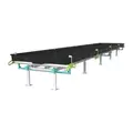 BOTANICARE SLIDE BENCH: 4FT WIDE x 25.5FT LONG x 12IN HIGH, TRILOCK
