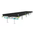 BOTANICARE SLIDE BENCH: 4FT WIDE x 30.5FT LONG x 30IN HIGH, TRILOCK