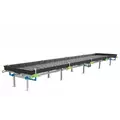 BOTANICARE SLIDE BENCH: 4FT WIDE x 33.5FT LONG x 12IN HIGH, TRILOCK