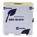 Grodan Pro Improved 10 Block, 4Inches x 4Inches x 4Inches, on strip with hole, case of 144, Commercial