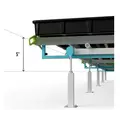 BOTANICARE SLIDE BENCH: 5FT WIDE x 17.5FT LONG x 30IN HIGHBOTANICARE SLIDE BENCH: 5FT WIDE x 17.5FT LONG x 30IN HIGH