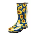 Sloggers Womens Boot w/ Trim Sunflower Blue Size 7
