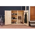 Garden Shed With Shelving System
