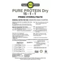 15-1-1 Case Pure Protein Dry Organic Fish Fertilizer Made From Cod Fish Hydrolysate (12 x 5lb Bags)