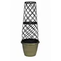 Empire Pot with Trellis