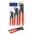 Water Pump Plier Set, 7-1/4" x 10" x 12" Chrome Vanadium Electric Steel High Tech