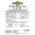 Pure Kelp Dry 0-0-20 - Case (5lb-12 Bags)