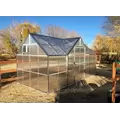 A-Frame Modular Greenhouse-Side Cathedral -8' x 16'