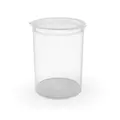30 Dram Translucent Clear Child Resistant Pop-Top Bottles