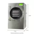 Small Home Freeze Dryer Stainless Steel 4 Tray W Mylar Starter Kit - Harvest Right