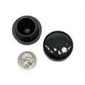 5cc Black Thick Glass Concentrate Jars with Child Resistant Lids - SW Packaging