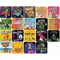 9cc Square Concentrate Jar Custom Labels - 100 labels - SW Packaging