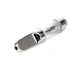 Empty 0.5mL 510 Silver Tip Vape Cartridge - Vape Pens Wholesale