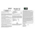 Lesco Starter Fertilizer 18-24-12 with NOS