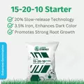 Starter Fertilizer 15-20-10 Plus Iron