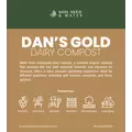 Dan’s Gold Dairy Compost 9lbs 1 CF - Soil Seed & Water