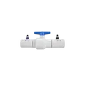 HI-FLO Coupling Connection With Ball Valve - 3/8" Tubing Connection