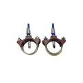 Saddle Kit Complete- 2 Saddles With Fittings, Clamps And Shut Off Valves