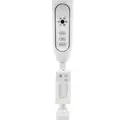 Supreme Oscillating Stand Pedestal Fan 16" with Remote (White) - Hurricane®