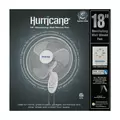 Supreme Oscillating Wall Mount Fan 18" - Hurricane®