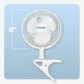 6 Inch Clip Fan - Hurricane®