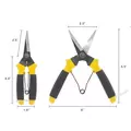Light Needle Nose Shear With Wishbone Spring