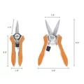 Micro Trimmer Shear With Twin Blade, 6-Inch Long