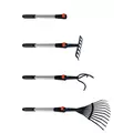 Cultivator and Rake Garden Multi Tool Bundle