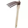 Steel 4-Prong Cultivator W/15-Inch Ash Handle