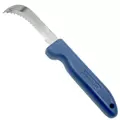Blue Serrated Straight 3-Inch Blade Harvest - Landscape Knife